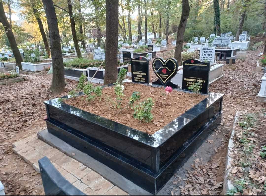 İKİ KİŞİLİK İŞLEMELİ GRANİT MEZAR (2)