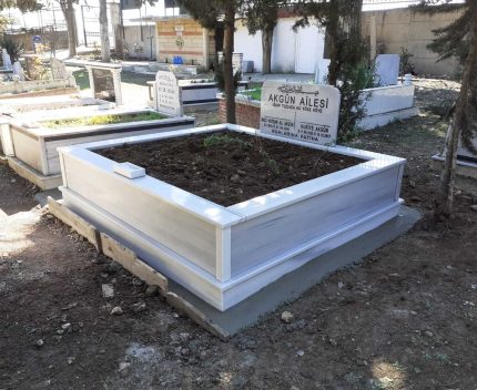 İki Kişilik Komple Mermer Mezar