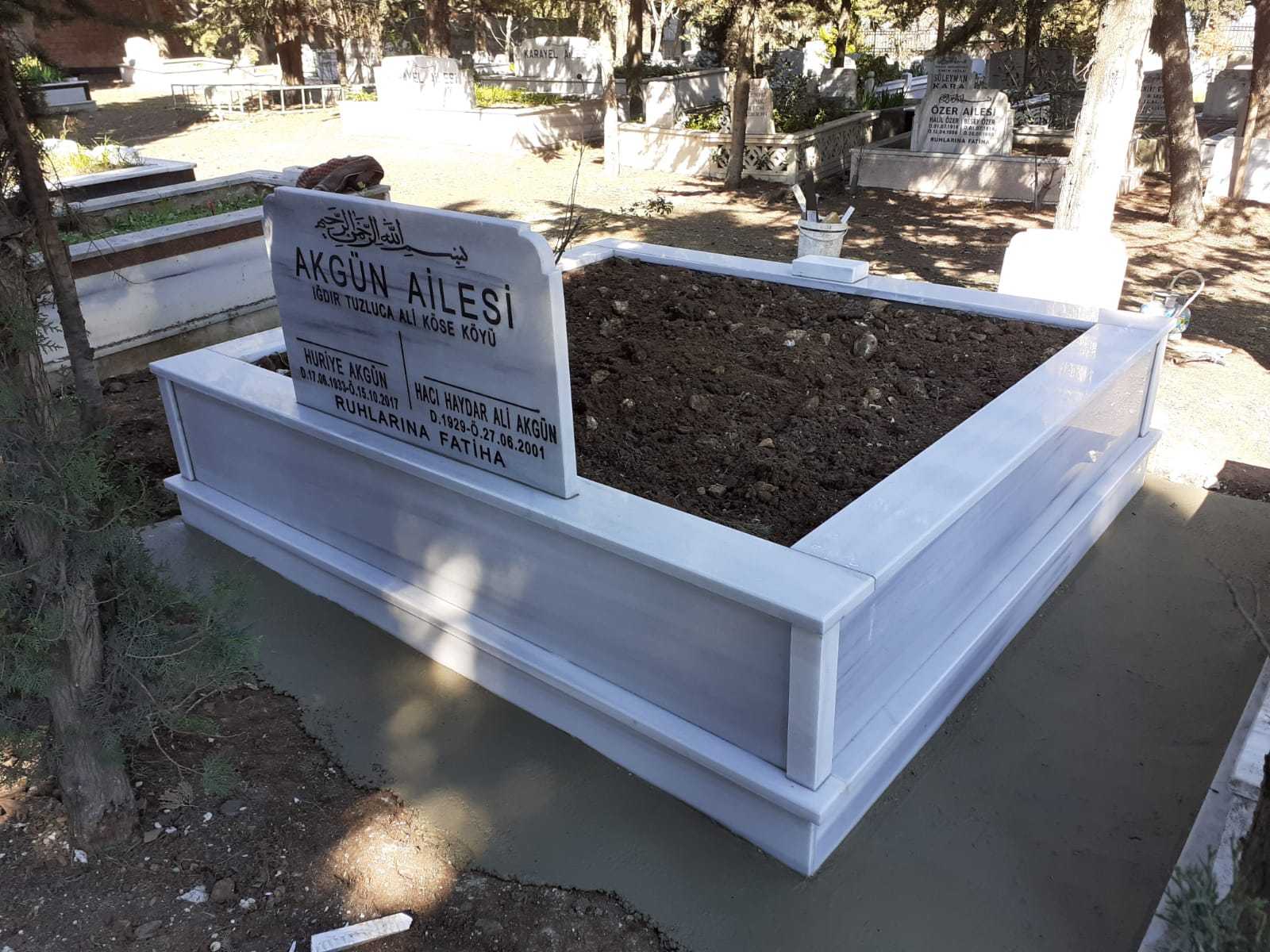 İKİ KİŞİLİK KOMPLE MERMER MEZAR (4)