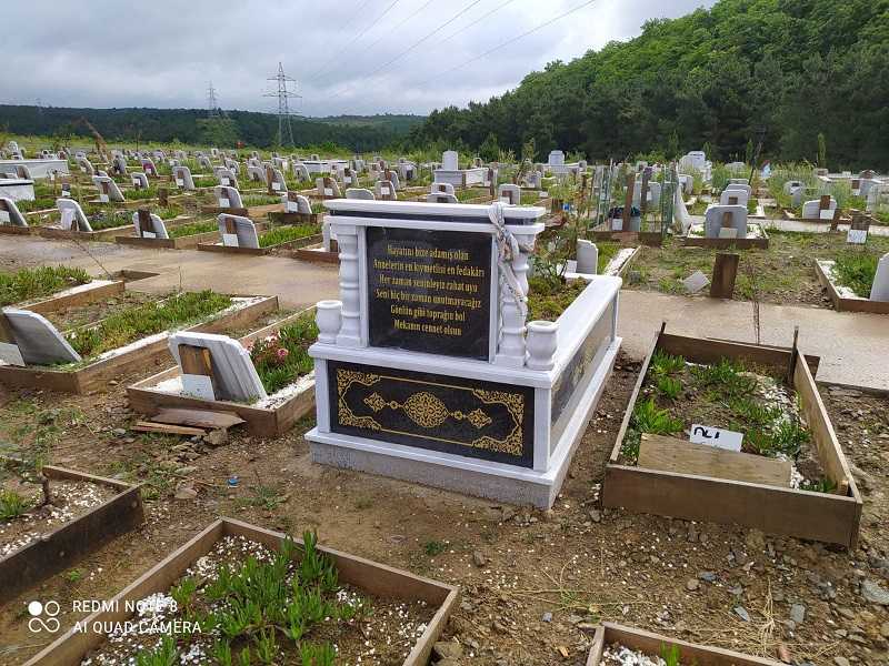 ÖZEL İŞLEMELİ GRANİT MEZAR (1)