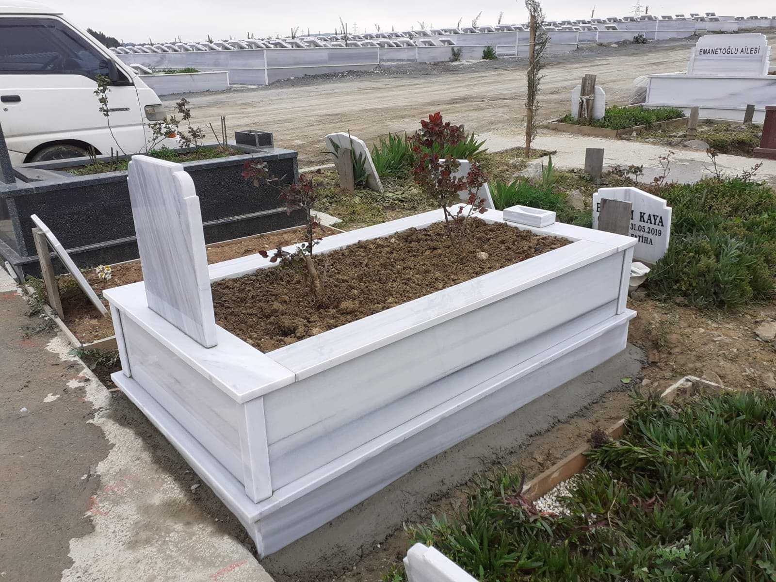 TEK KİŞİLİK MERMER MEZAR (2)
